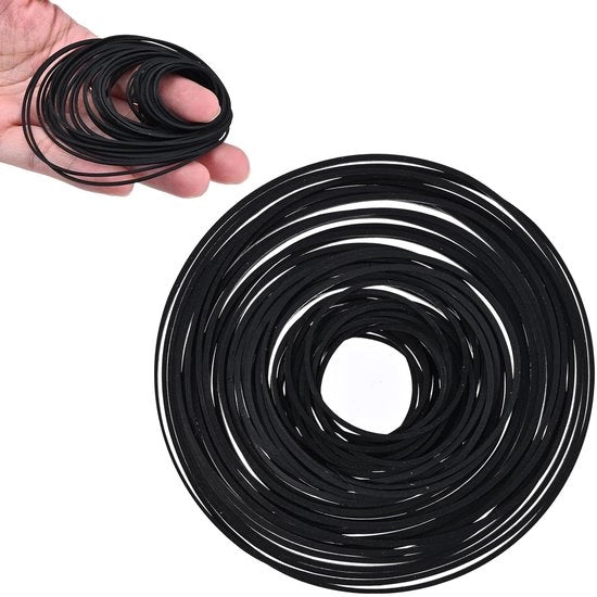 Rivetto universale in gomma - 50 pezzi - per trasportatore CD - nastro trasportatore - nastro per cassetta - universale - 4-13,5 cm