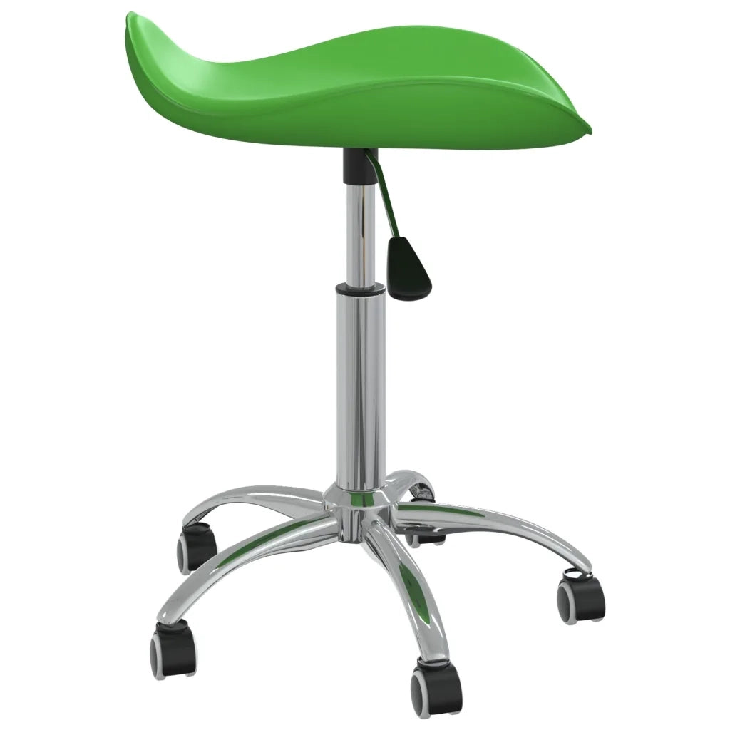 vidaXL Sgabello da Salone Spa Verde in Similpelle