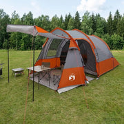 Tenda a tunnel Grigio e arancione 390 x 215 x 152 cm 42017444