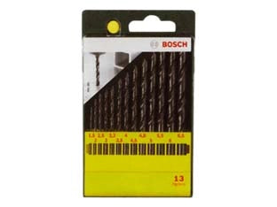 PUNTE HSS RETTIFICATE IN SET DA 13 PEZZI - 1 blister BOSCH
