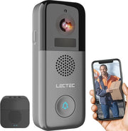 Deurbel Wi-Fi con Camera, Sensore di Movimento e Visione Notturna, 2 vie Audio