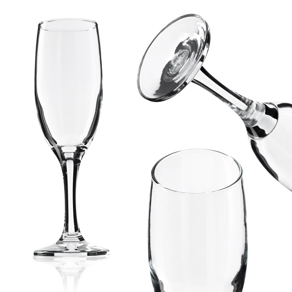 Set di 6 bicchieri da champagne/prosecco KADAX da 190 ml