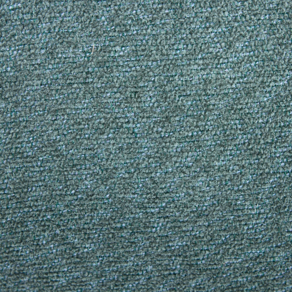 Pouf a forma di coniglio con orecchie ricamate e rivestimento in tessuto verde