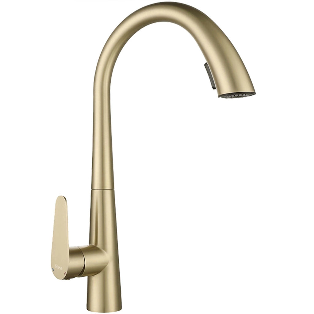 Rubinetto Da Cucina Rea Ross Brush Gold