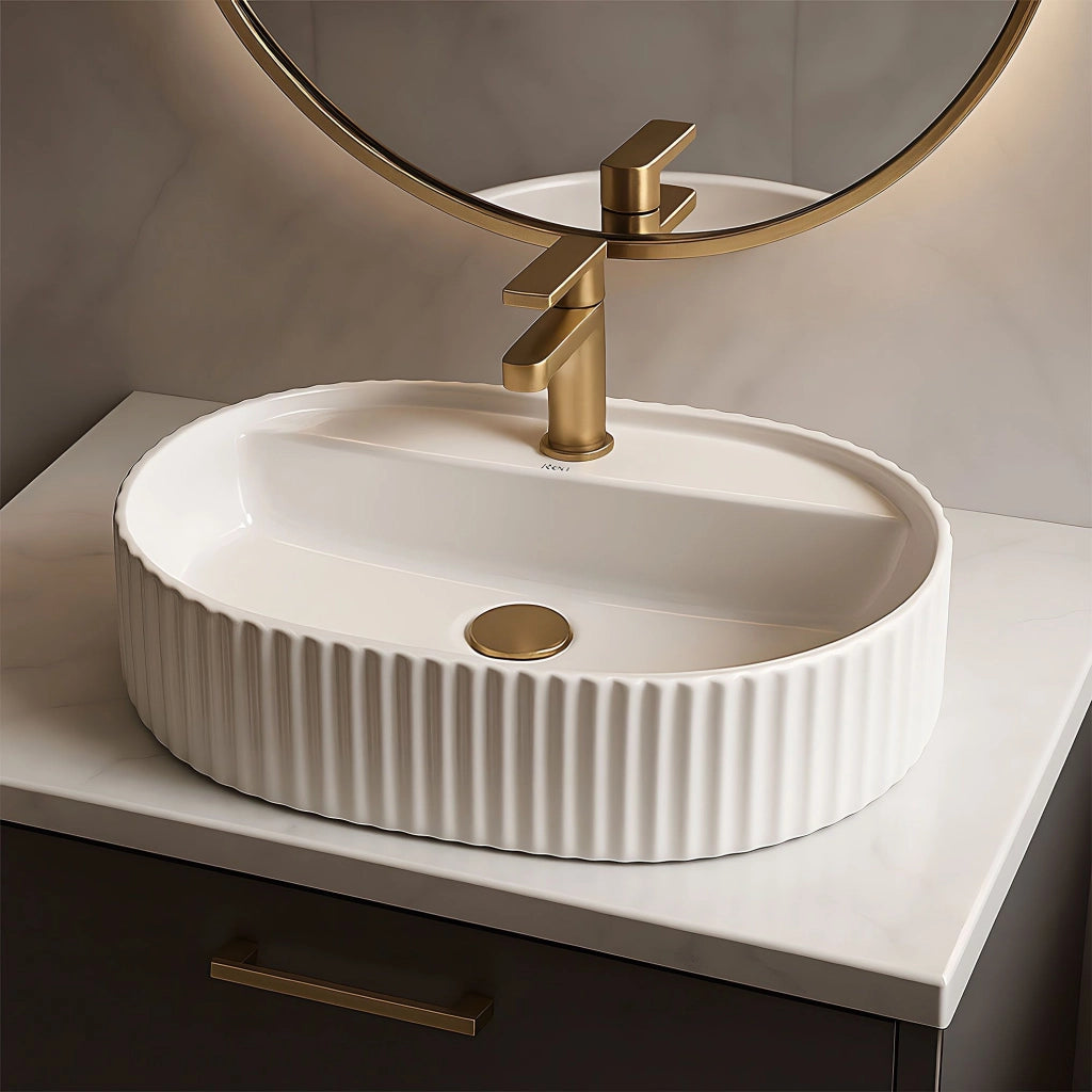Lavabo Da Appoggio Rea Marcela 50