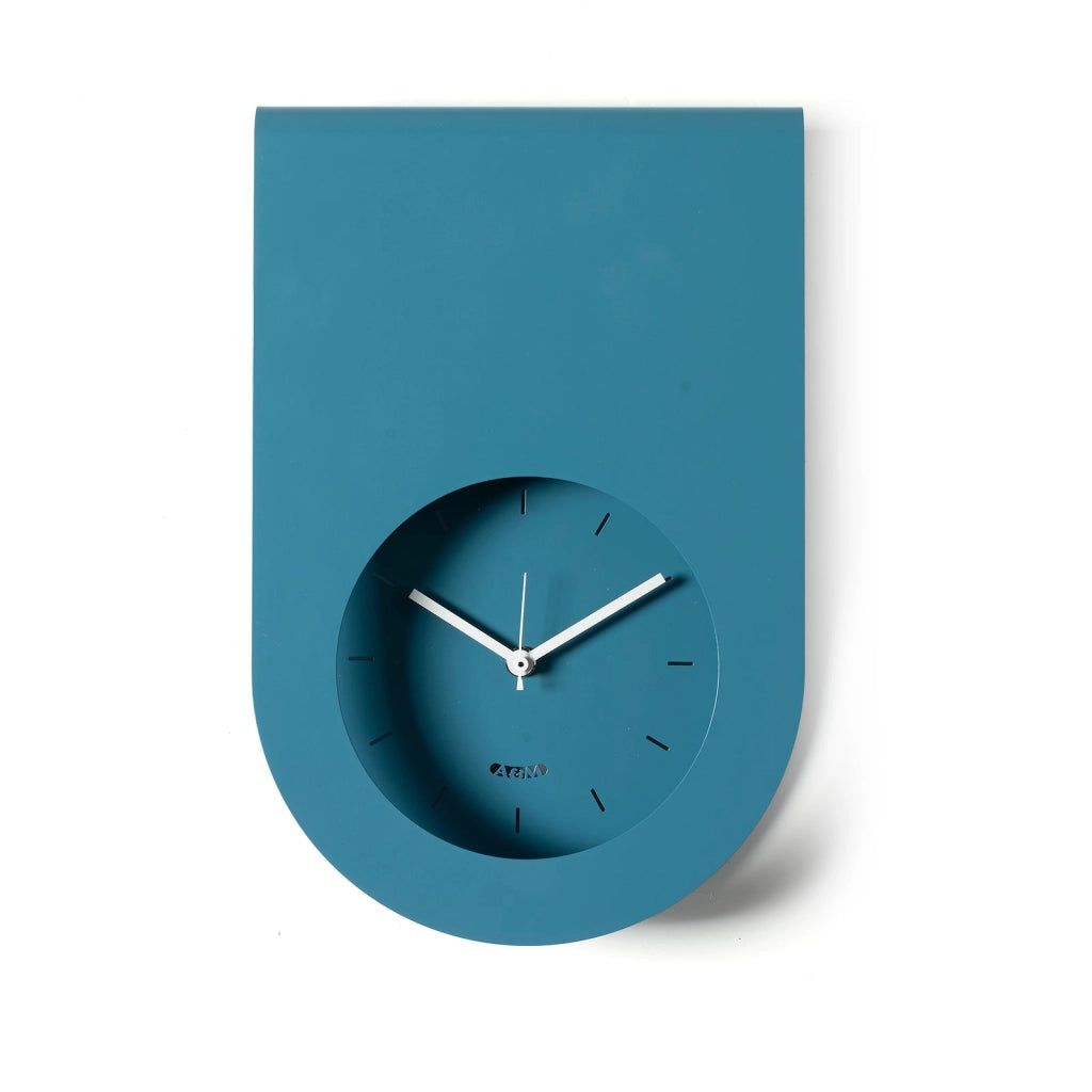 Orologio di design minimal Lembo Blu oltremare