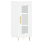 Buffet credenza cassettiera mobiletto mobile contenitore organizer per cucina soggiorno salotto 34,5 x 34 x 90 cm legno ingegnerizzato bianco 02_0030238