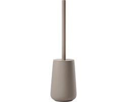 Borsetta ceramica per il bagno con supporto - Taupe - 1 pezzo - Altezza 37 cm