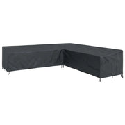 Copertura per mobili Nero 325 x 325 x 80 cm Tessuto Oxford 600D