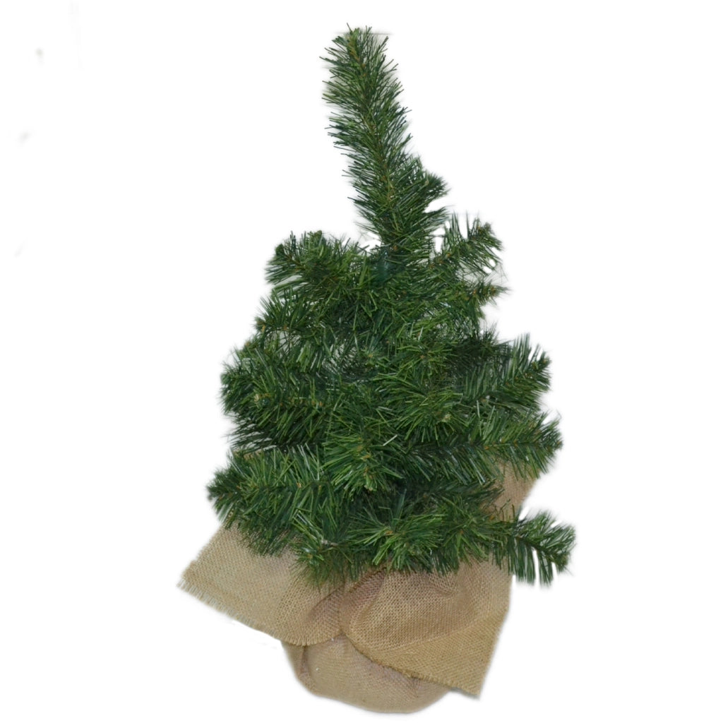 ALBERO DI NATALE CON BASE JUTA H 50 CM