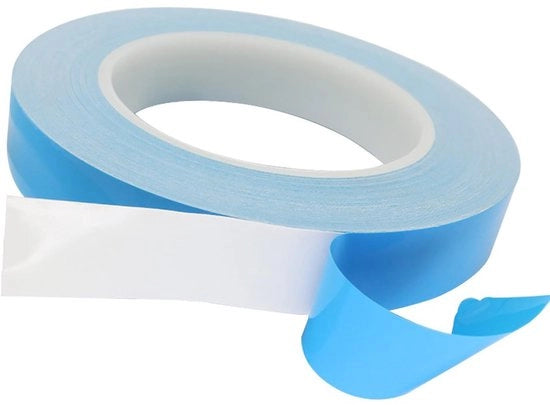 Tessuto di isolamento termico a doppia faccia - 20mm 25m - Alta conducibilità termica - Ideale per l'elettronica - Isolante eccellente