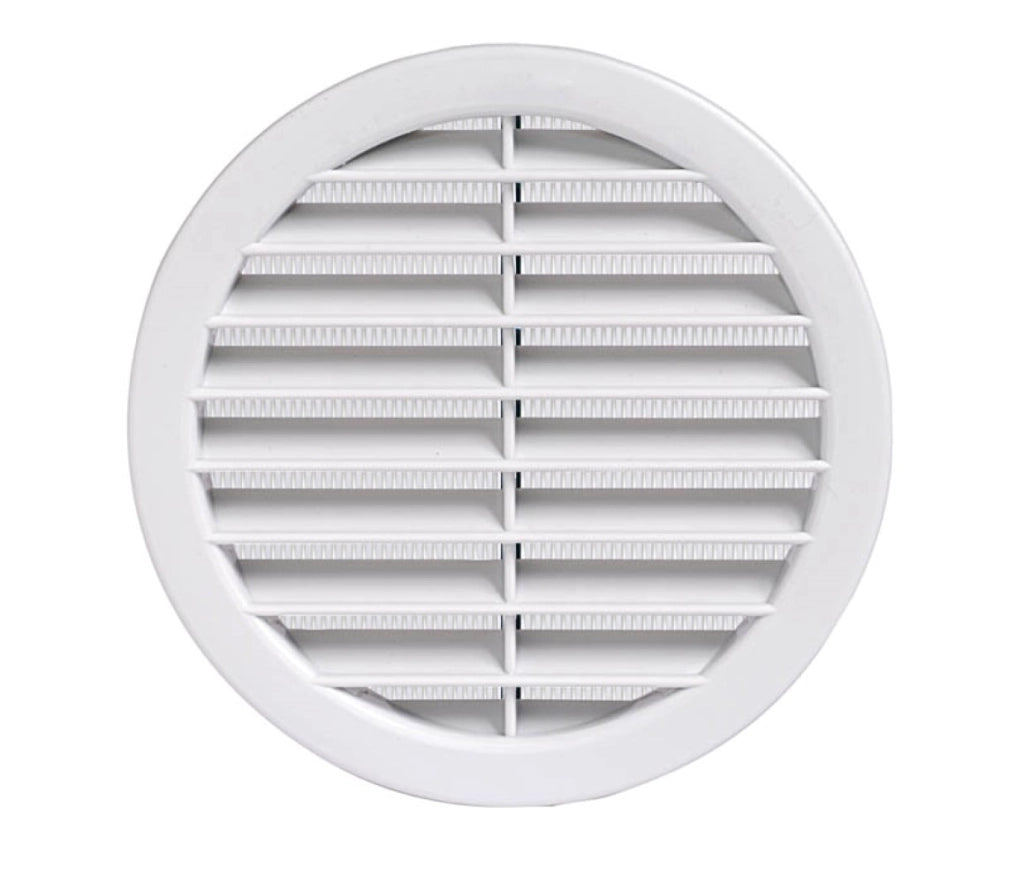 Griglia circolare dm100 c/rete incasso