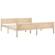Giroletto senza Materasso-Struttura Letto 180x200 cm in Legno Massello di Pino 481094