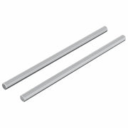 Asta Filettata 2 pz Argento 6 x 120 mm Acciaio CFW5268683