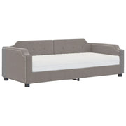Divano letto | Sof¨¤ letto | Letto singolo con Materasso Tortora 80x200 cm in Tessuto