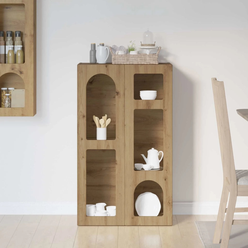 Credenza | Madia | Buffet da pranzo | Armadio da pranzo Rovere artigianale 59 x 35 x 100,5 cm