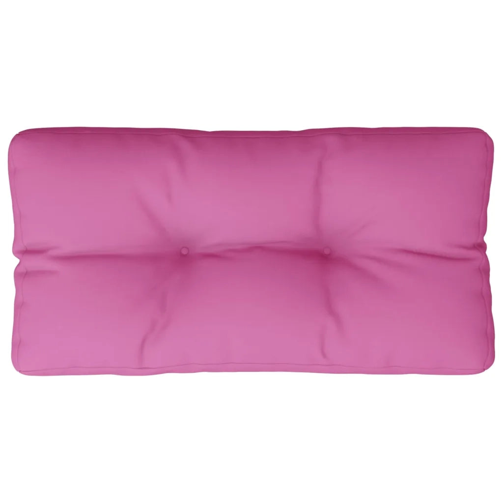 Cuscino per Pallet Rosa 70x40x12 cm in Tessuto