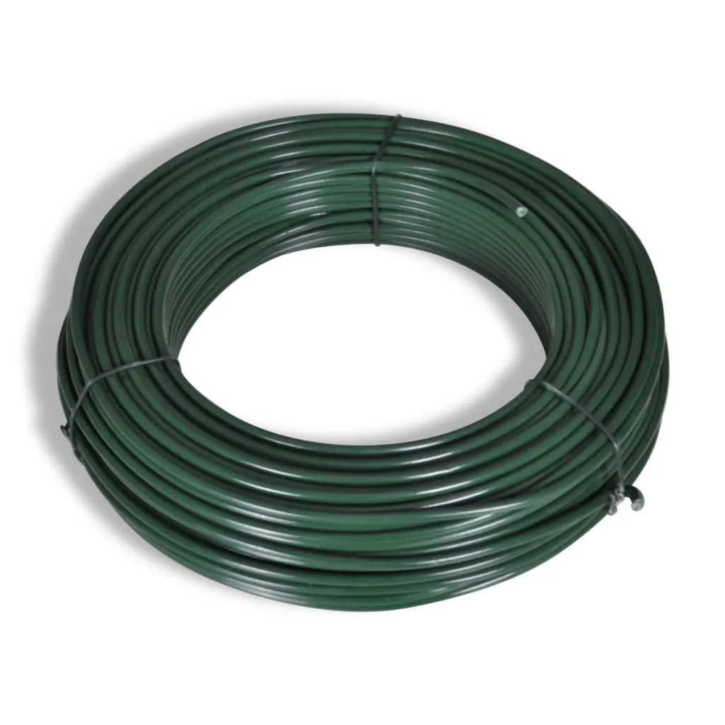 Recinzione a Rete con Pali e Spuntoni in Acciaio 0,8x25 m cod mxl 59768