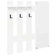 Appendiabiti a muro Bianco 100 x 10 x 100 cm Legno multistrato CFW2405182