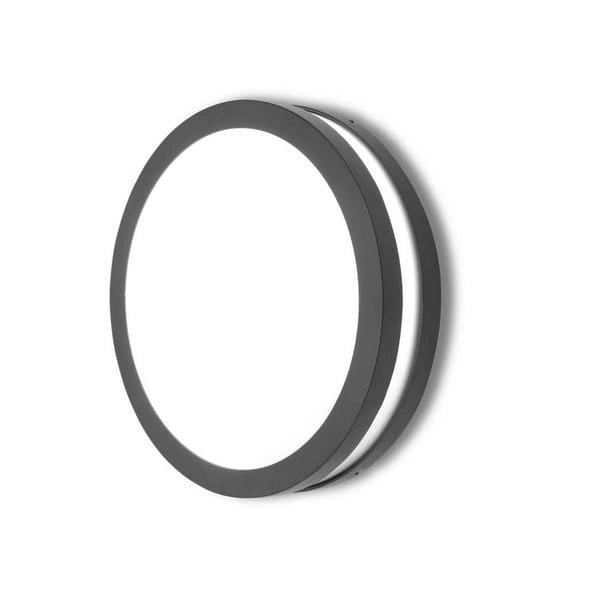 Plafoniera esterna TITAN antracite Lutec E27 26cm IP54