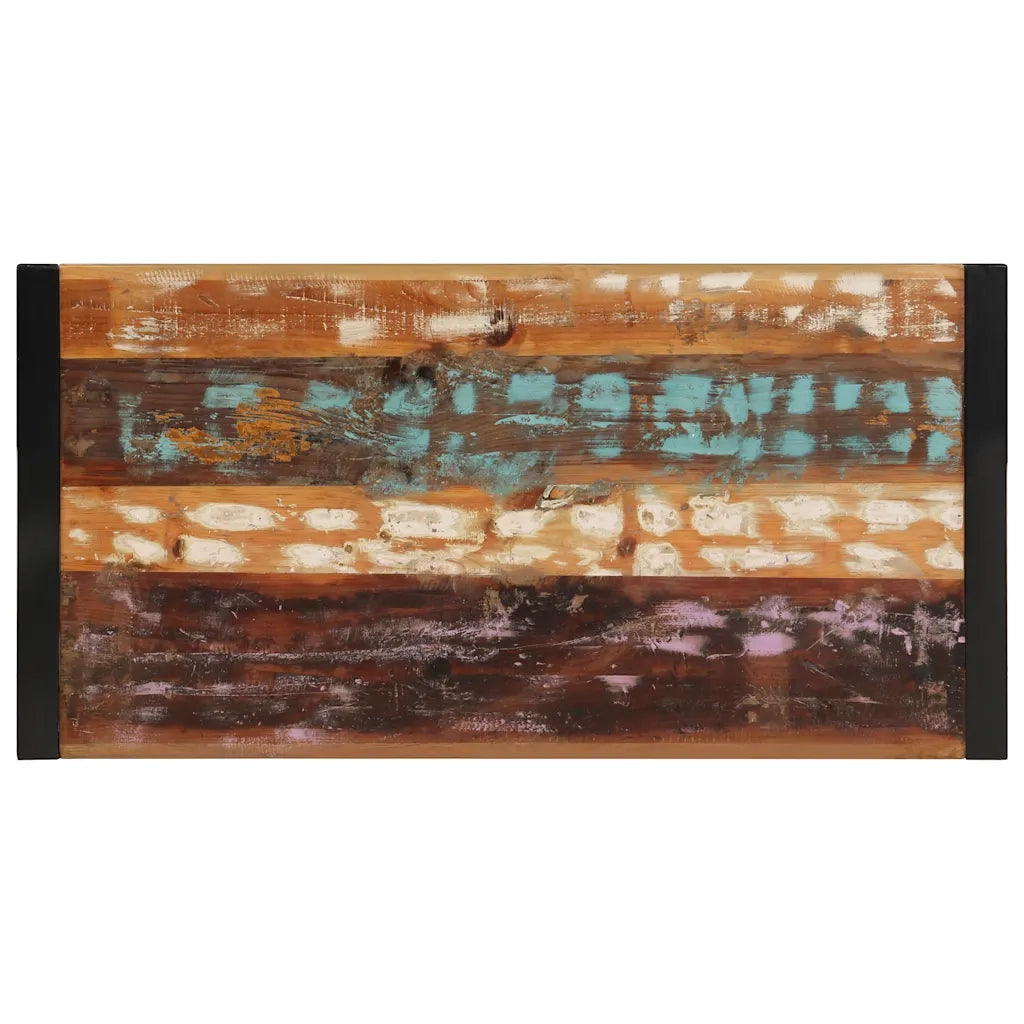 Tavolino da salotto | Tavolino da caff¨¨ | Tavolino da Soggiorno in Legno Massello di Recupero 120x60x40 cm