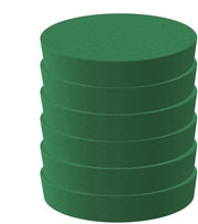Foam di Fiori Sferico - Blocchi di Schiuma per Fiori - Foam per Fiori - Foam per Fiori di Festa - Foam Florale Verde - Adatto per Uso Umido/Secco - Schiuma per Fiori