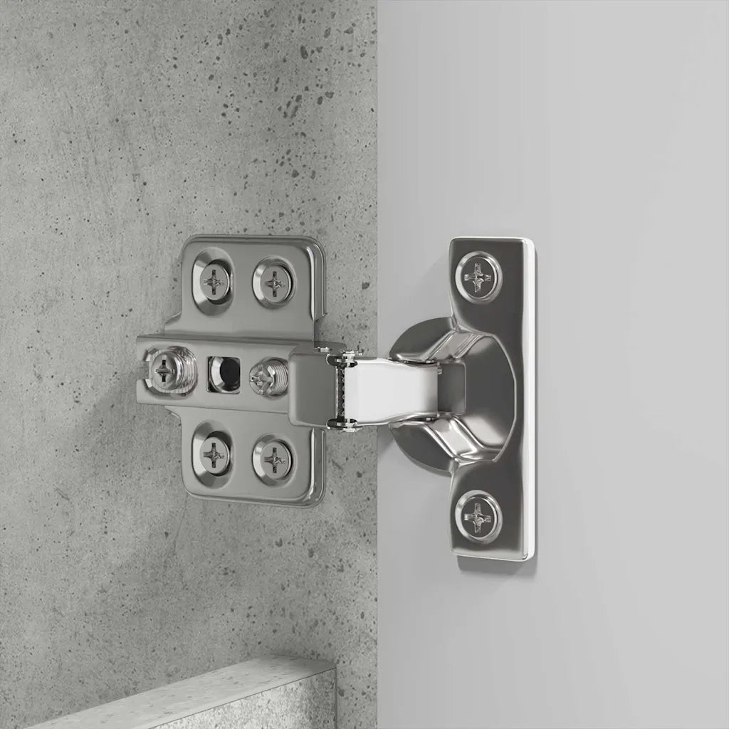 Mobiletto per specchio da bagno Grigio cemento 60 x 20 x 60 cm