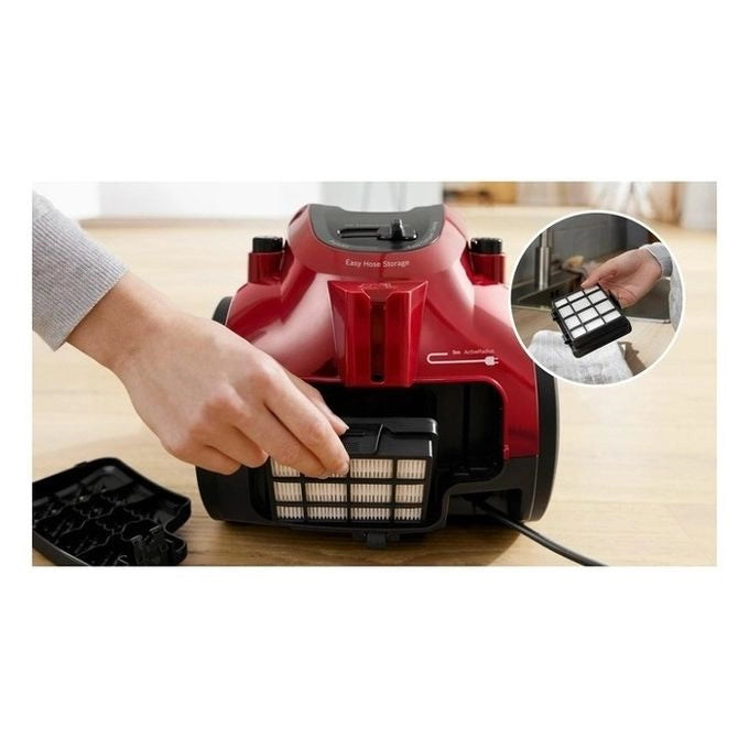 Bosch Serie 2 BGC05AAA2 Aspirapolvere senza sacco Rosso
