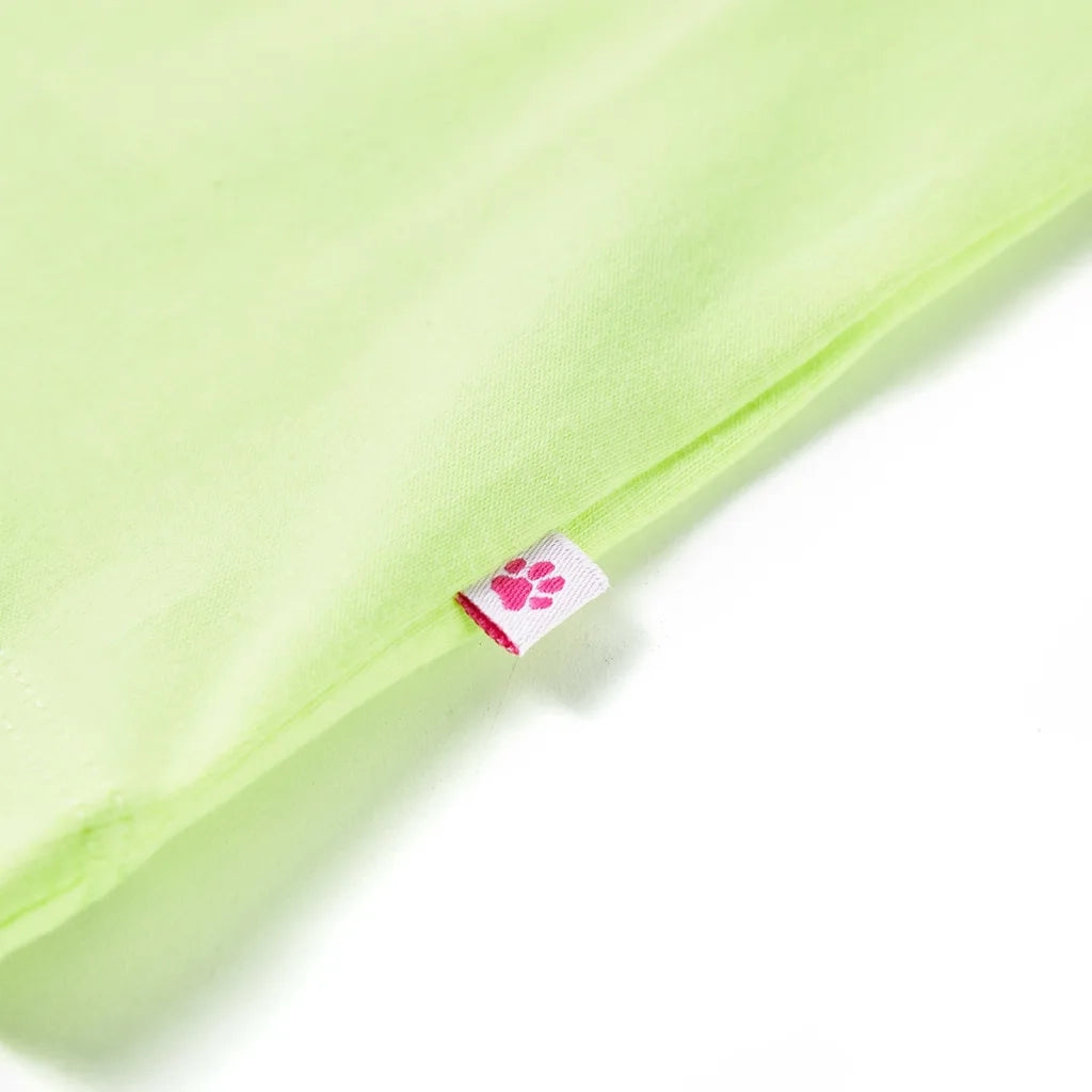 Maglietta da Bambina Giallo Fluo 116 11291