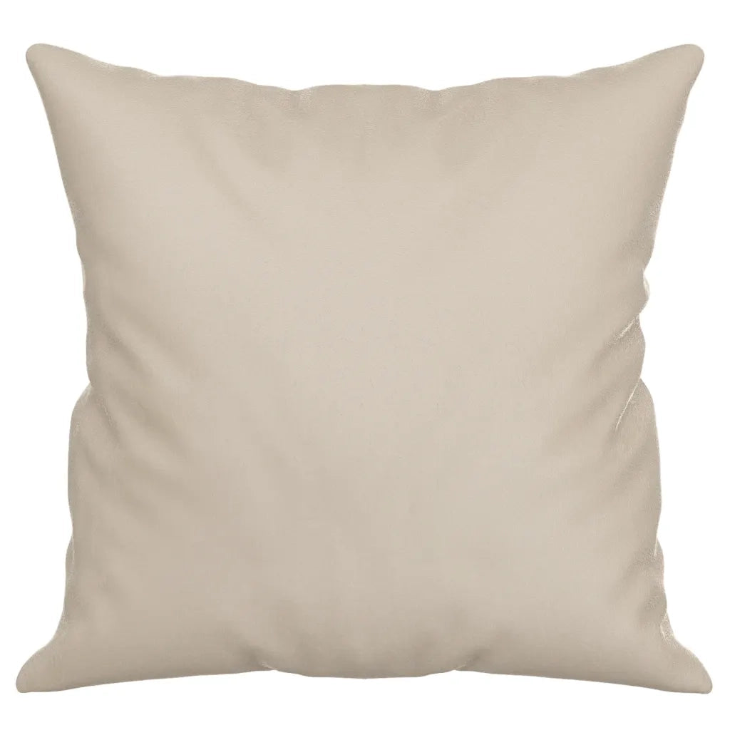 Cuscini Decorativi 2 pz crema 40x40 cm in Tessuto Microfibra 349499