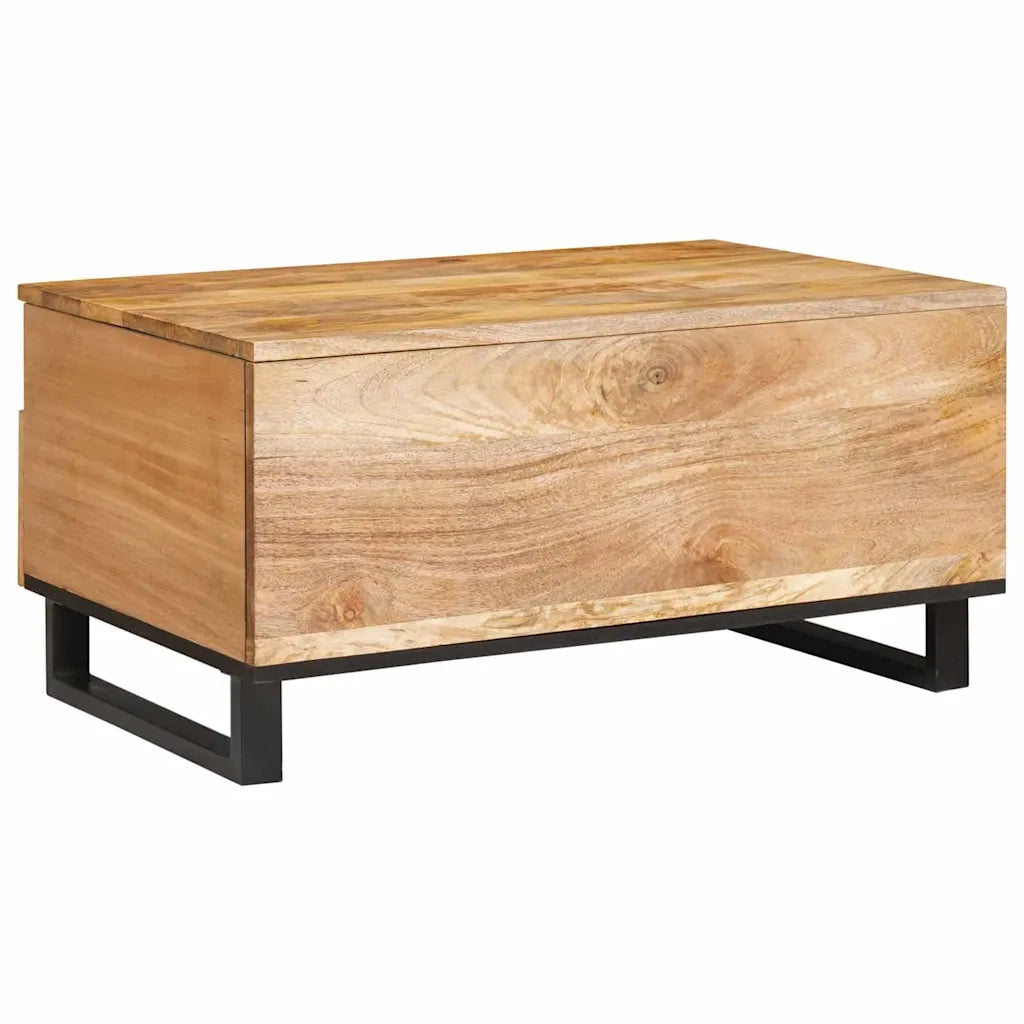 Tavolino da salotto Rovere artigianale 80 x 54 x 40 cm