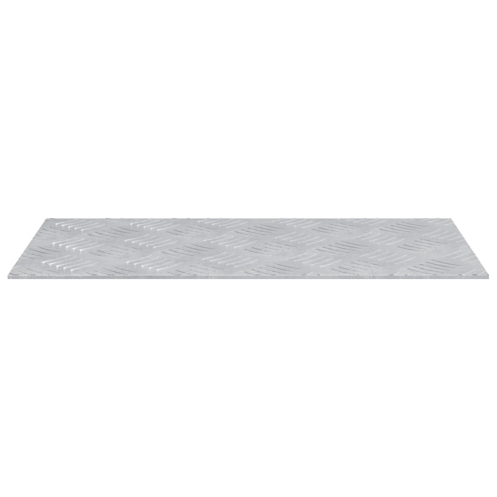 Piastra di Alluminio a Scacchi 2 pcs Antiscivolo 50x25 cm
