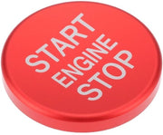 Copertura di interruttore start-stop decorativa - Compatibile con Alfa Romeo Giulia/Stelvio 17-21 - Leggero in alluminio - Resistente alla ruggine - Facile da installare