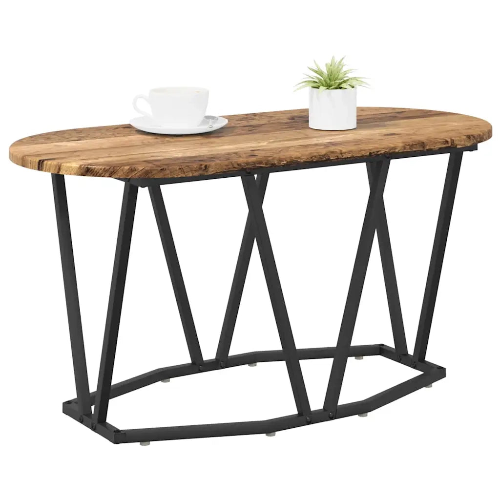 Tavolino da Salotto-Tavolino da soggiorno-Tavolo Legno vecchio 80 x 40 x 40.5 cm