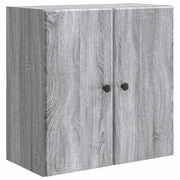 Mobiletto a muro Sonoma grigio 59 x 31 x 60 cm 899091