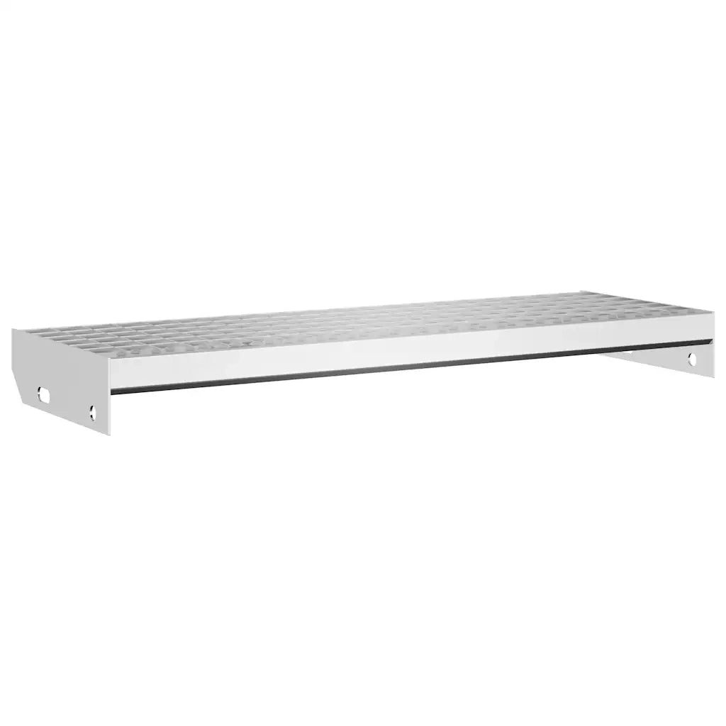 Gradino in Griglia 70x24x7 cm Acciaio Zincatocod mxl 131647