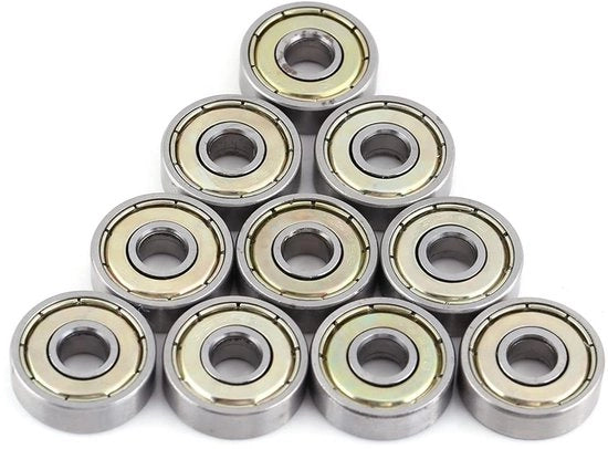 Lager a Scatola Metallica 626ZZ a Rulli - 10 Pezzi | Duraturo | Multifunzionale | 19x6x6 | 6300 g - Lager Duraturo a Rulli 626z | 10 Pezzi | Alta Temperatura | Eccellenti Prestazioni