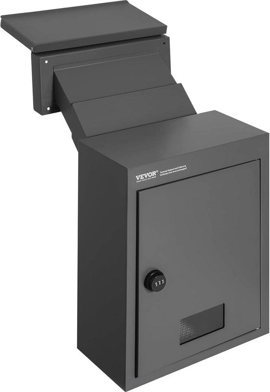 Biblioteca per Montaggio Murale in Acciaio Robusto con Chiusura Combinata – 320 x 158 x 430 mm