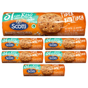 Scotti si riso biscotto multicereale gocce di cioccolato 6 pezzi da 250 grammi