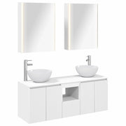 Set di Armadi da Bagno 5 pcs Bianco 53 x 15,5 x 70 cm 3406367