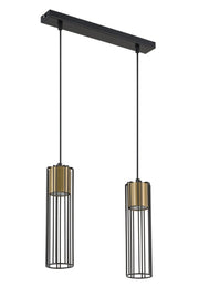 Lampada a sospensione industriale Fobia 2, 2xGU10, Sigma