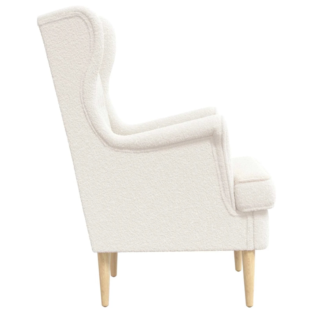 Poltrona-Poltroncina-Divano Sedia Crema Boucl¨¦ 455143