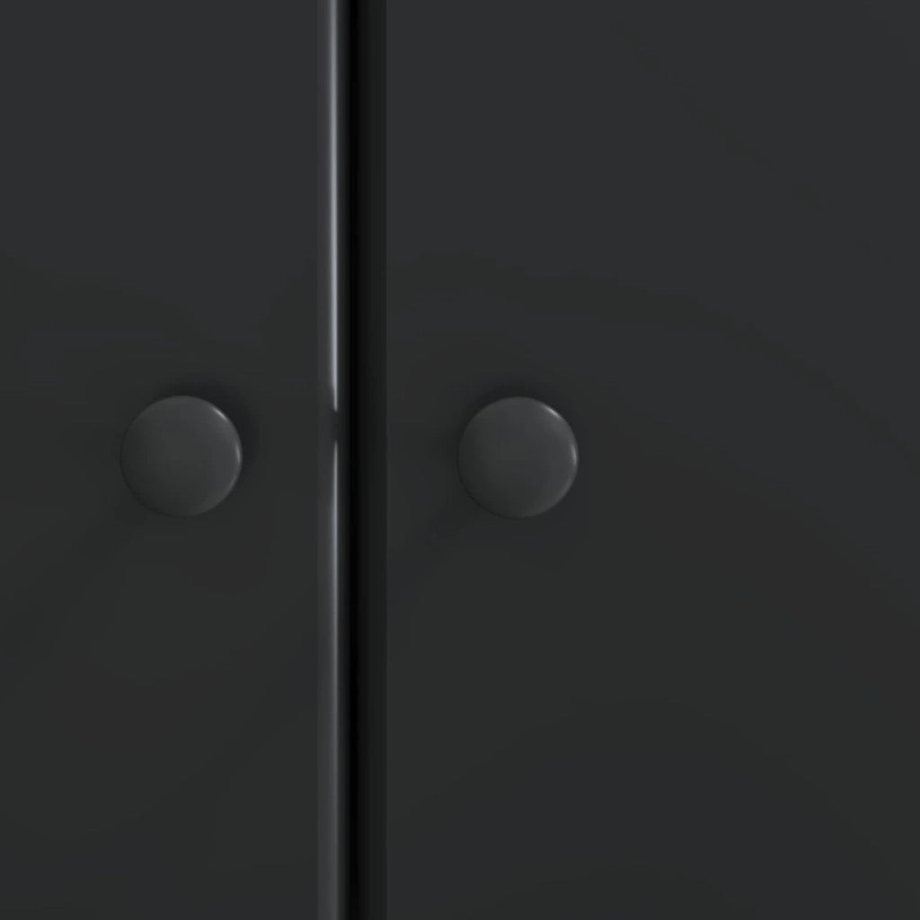 Credenza Nero 66 x 34,5 x 90 cm Legno ingegnerizzato 895506