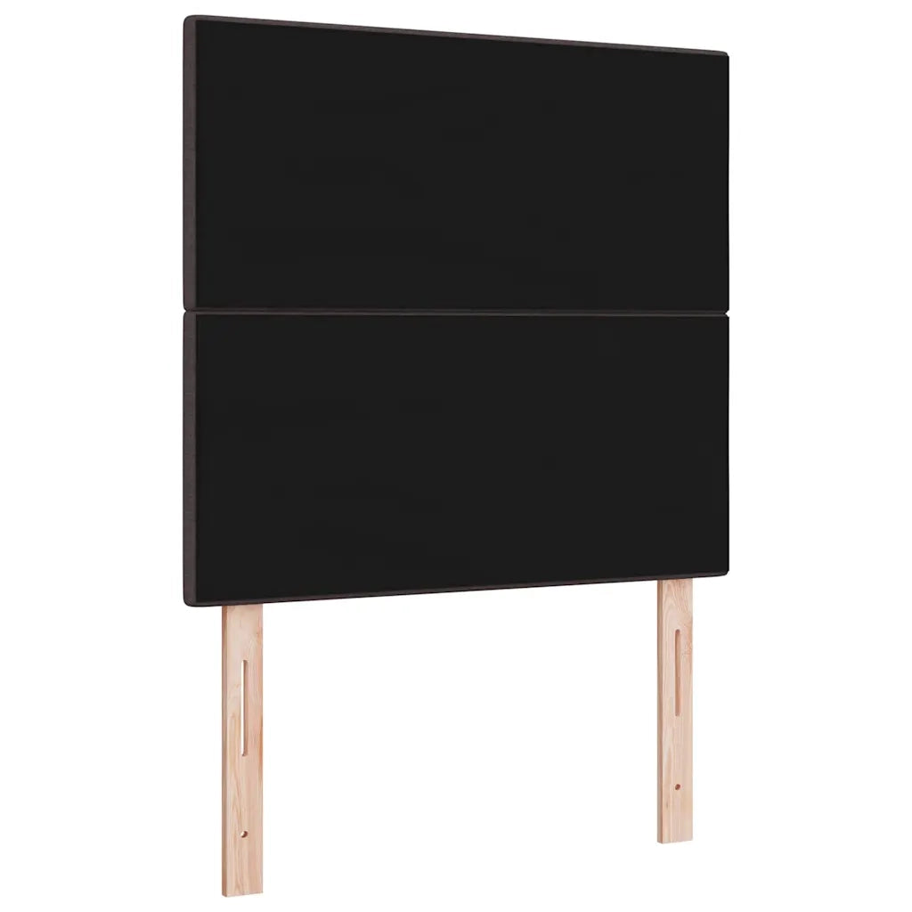 Testiera LED con testiera Marrone Scuro 100 cm Tessuto 3338413