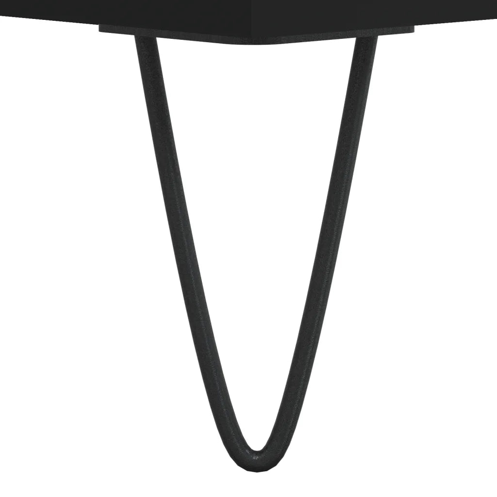 Mobile Porta TV Nero 102x36x50 cm in Legno Multistrato 829029