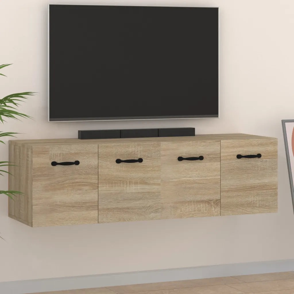 Mobili Parete 2 pz Rovere Sonoma 80x35x36,5cm Legno Multistrato cod mxl 34559