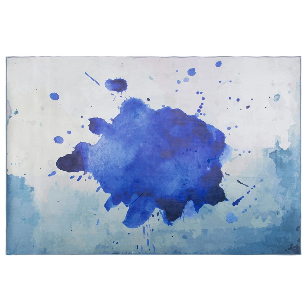 Tappeto tappetino Tessuto Multicolore 160 x 230 cm Splatter Stampa Astratta Moderna
