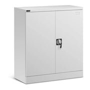 Mobiletto per ufficio in metallo acciaio 102 cm grigio 14_0000461