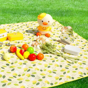 Decken da picnic impermeabile con maniglia - adatto per 4-6 persone - pieghevole e trasportabile