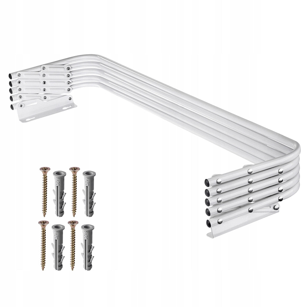 Asciugatrice per bagno KADAX, 80 cm, a parete, a soffietto